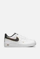 Nike - Nike force 1 lv8 - white/black-metallic gold-white