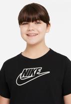 Nike - G nsw futura T-shirt dress - black/cashmere