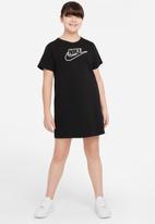 Nike - G nsw futura T-shirt dress - black/cashmere