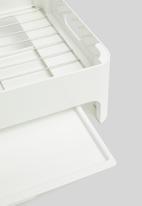 Litem - 1 layer dish rack - white