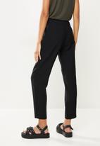 ONLY - Aia highwaist string pant - black