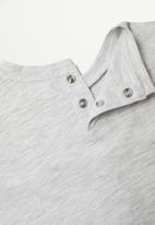 MANGO - T-shirt ready - medium gray