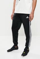 adidas Performance - 3-Stripes Tricot Track Pants - Black
