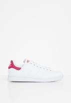 adidas Originals - Stan smith j - ftwr white/ftwr white/bold pink