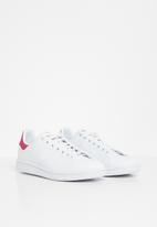 adidas Originals - Stan smith j - ftwr white/ftwr white/bold pink