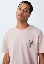 Cotton On - Tbar art t-shirt - rose dust