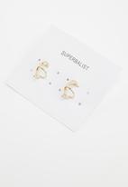 Superbalist - Lexi hoop earrings - gold