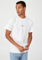 Cotton On - Tbar text t-shirt - white