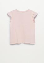 MANGO - Camiseta fluor - pink
