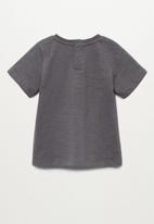MANGO - T-shirt luis - grey