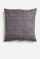 Hertex Fabrics - Arches cushion cover - lilac