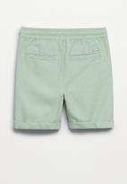 MANGO - Bermuda shorts pilo - turquoise
