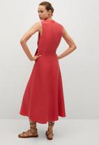 MANGO - Dress nala - red