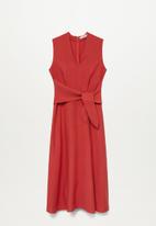 MANGO - Dress nala - red