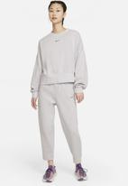 Nike - NSW fleece pants - platinum tint/white