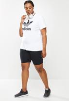 adidas Originals - Plus trefoil short sleeve tee - white