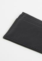 Superbalist - Leather card holder and belt set - black