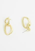 Superbalist - Chain link earrings - gold