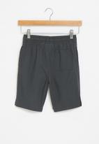 Converse - Cnvb stretch pull on shorts - anthracite(grey)
