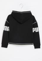 PUMA - Puma power hoodie fl g - black