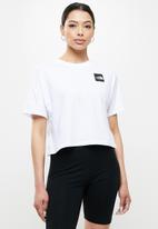 The North Face - Cropped fine tee - white