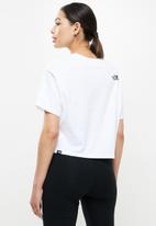 The North Face - Cropped fine tee - white