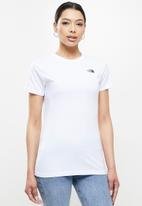 The North Face - Short sleeve simple dome tee - white