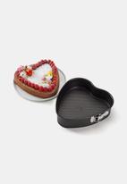 Zenker - Springform heart cake tin-black