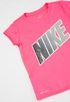Nike - Nkg laser letters short set - black & pink