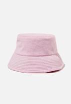 Cotton On - Kids bucket hat - pale violet terry