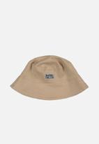 Quimby - Twill bucket hat - light brown