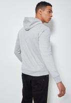 Superbalist - Noel zip though hoodie - grey 