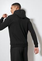 Superbalist - Noel zip though hoodie - black