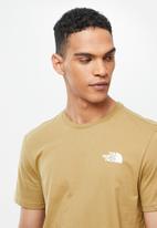 The North Face - Simple dome short sleeve tee - brown