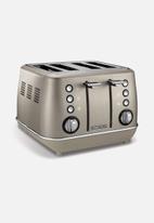 Morphy Richards - Evoke 4 slice stainless steel toaster - platinum