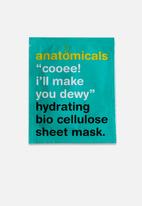 anatomicals - "Cooee! I'll Make You Dewy" Hydrating Bio Cellulose Sheet Mask