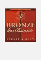W7 Cosmetics - Bronze Brilliance Bronze & Glow Palette - Medium / Dark