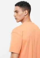 Jonathan D - Isaac oversized fit sweater - orange