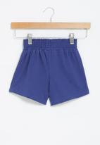Superbalist Kids - Girls paperbag waist shorts - navy