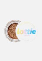 lottie london - Power Foil 100% Vegan Metallic Eyeshadow Pot - Golden Hour