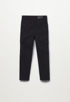 MANGO - Trousers liam1 - black