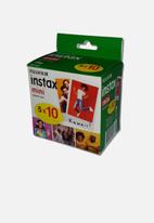 Fujifilm - Instax mini film plain 5 pack (50 sheets)