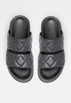 ALDO - Righton leather slide - black