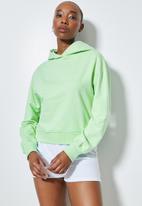 Superbalist - Crop hoodie - green 