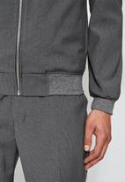 Superbalist - Formal bomber jacket - dark grey