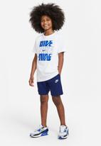 Nike - B nsw short jsy aa - blue void/white/white