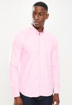 Ben Sherman - Small gingham long sleeve shirt - pink