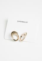 Superbalist - Aurora hoop earrings - gold