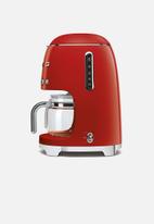smeg - Drip filter coffee machine - red