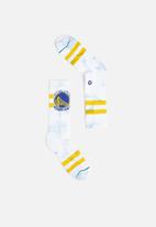 Stance Socks - Warriors dyed socks - blue